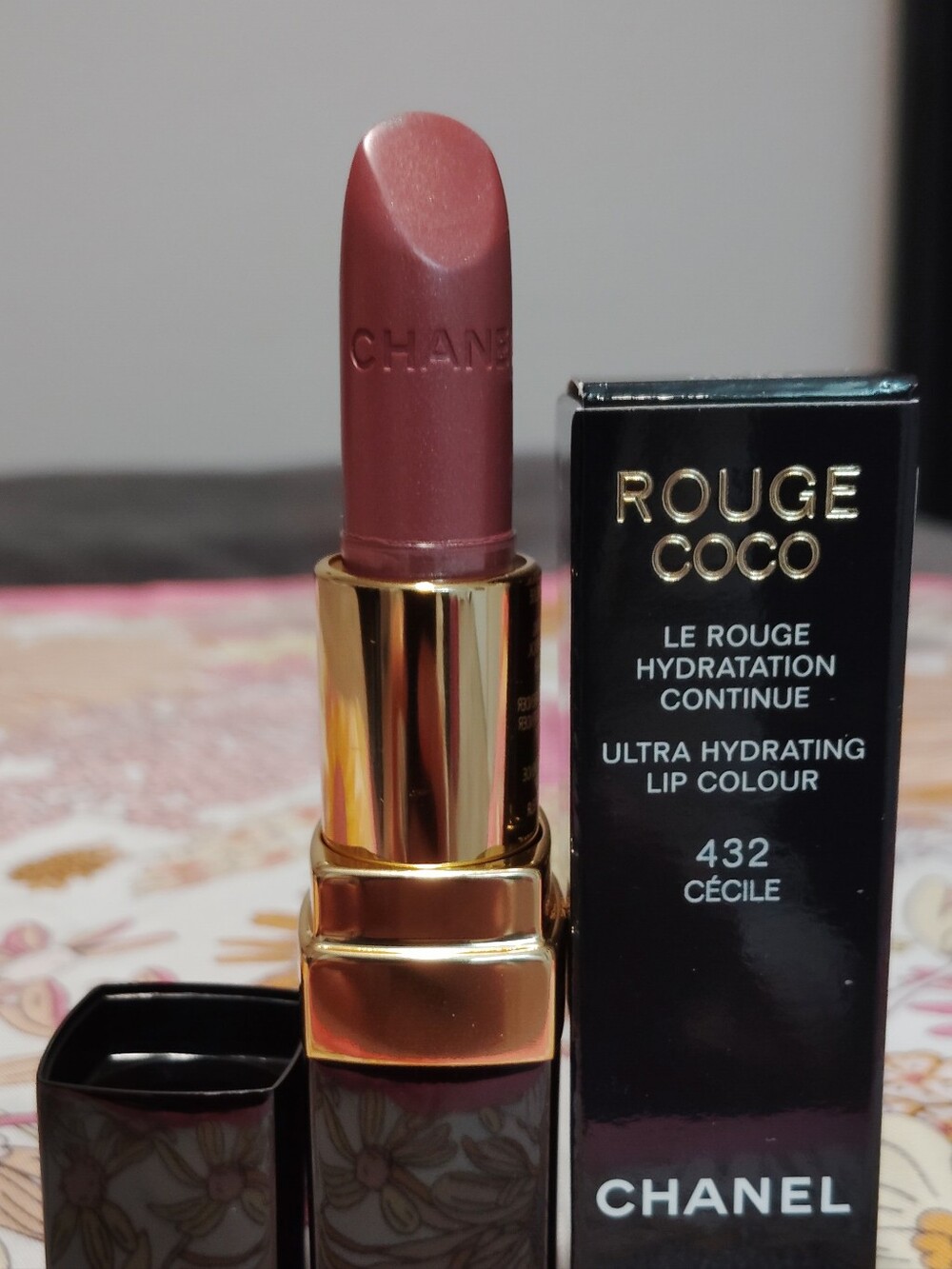 New Rare Chanel Rouge Coco #432/Cecile